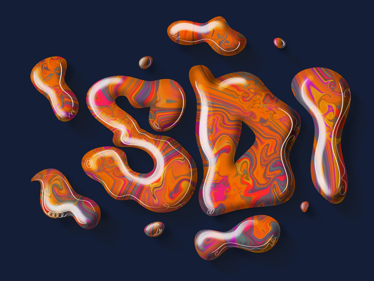 "SD Paint spill" hoodie (PRE-ORDER)