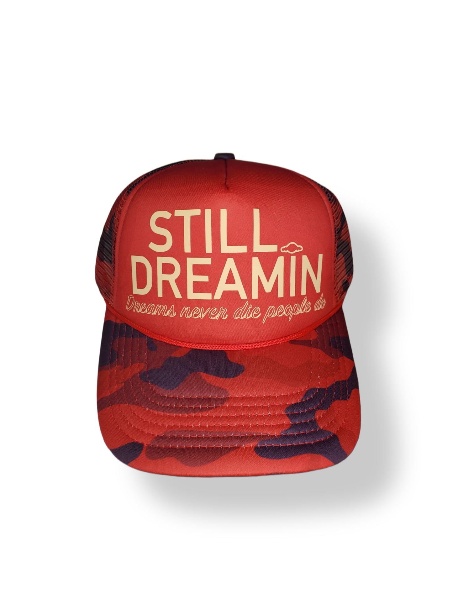 camo "Bold" trucker hat