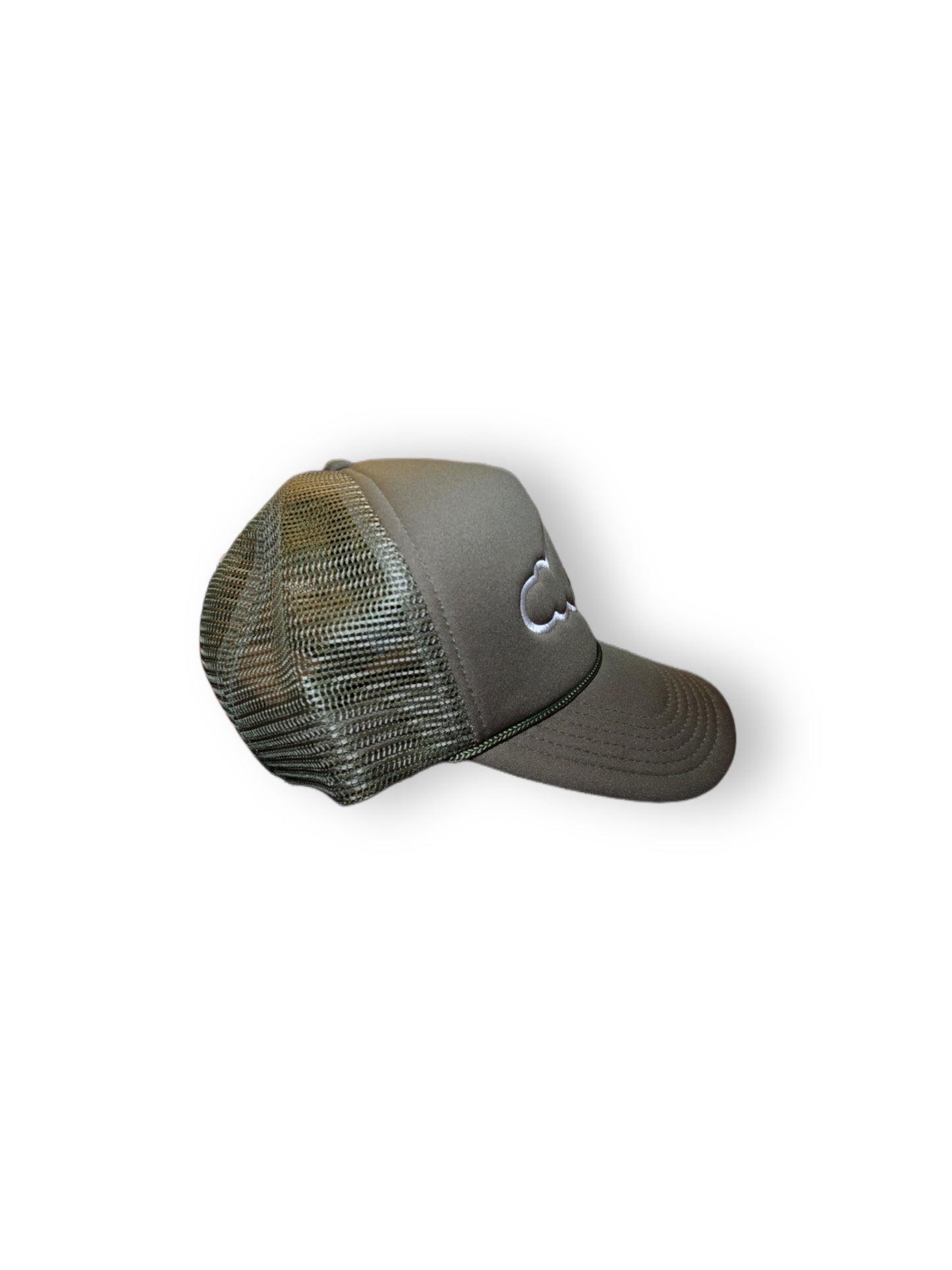 "cloud" trucker hat